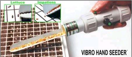 Gro Mor Vibro Hand Seeder - Propagation